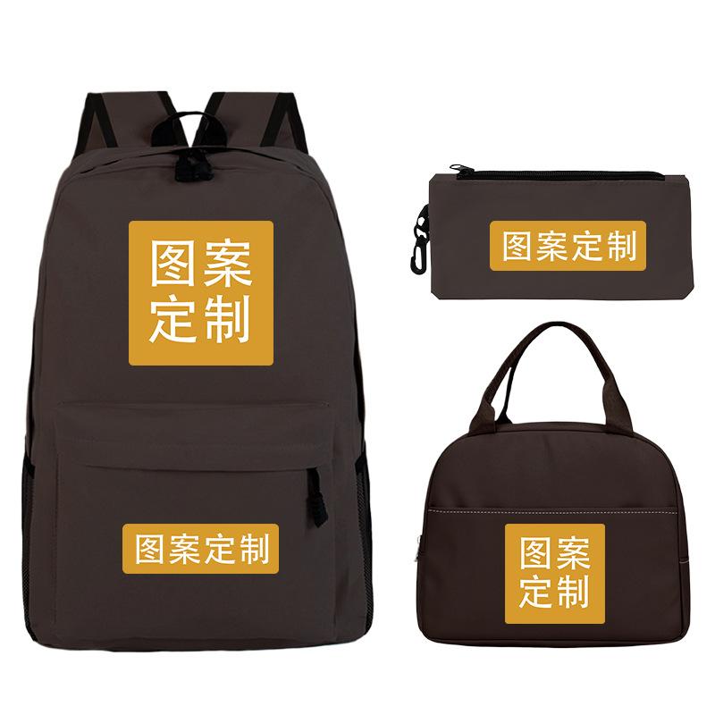 Children'S School Bag Casual Backpack Making Primary And Secondary School Students Three-Piece Backpack