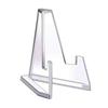 5pcs Transparent Acrylic Commemorative Coin Display Stands Triangle Challenge Coin Capsule Holders for Collectibles