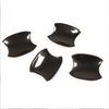 4pc For Toyot@ Tacoma 2016-23 Carbon Fiber Car Side Door Handle Bowl Cover Trim