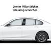 Anti-scratch Car Center Pillar Sticker Window B Pillar Decor Film for Mitsubishi Triton L200 Pajero Sport 2pcs