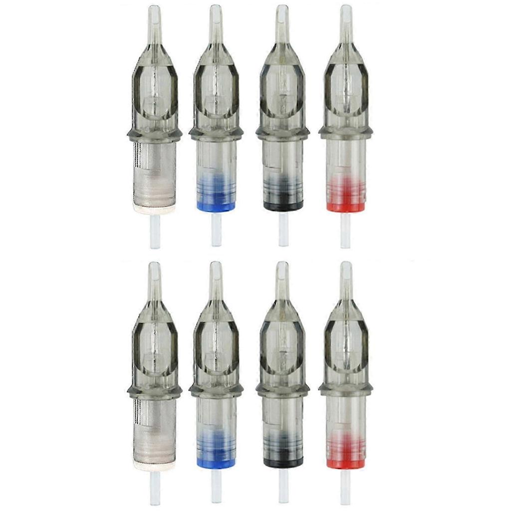 40pcs Mixeds Tattoo Needles 1RL/3RL/3RS/5RS/5M1/7M1/5RM/7RM Taper Membranes Tattoo Needle Cartridges
