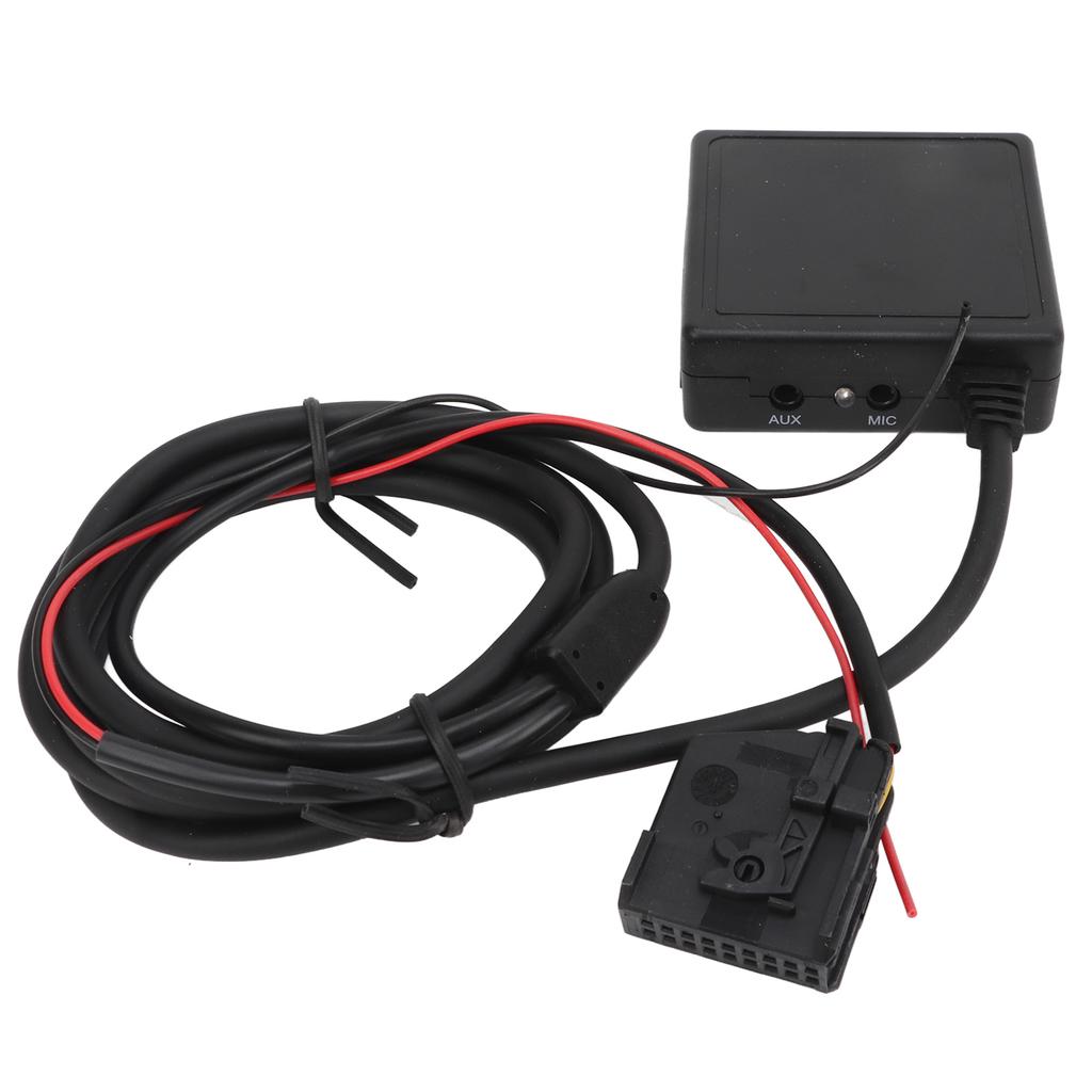 Bil Bluetooth-adapter Handsfree-samtal Trådlöst ljud Stabil överföring Ersättning för Ford