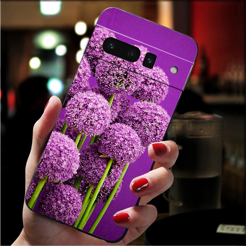 Phone Case For Google Pixel 10 9 Pro XL 9A 8 7 6 Pro Pixel 8A 7A 6A Pixel 8 7 6 5 Infinity On Purple Art