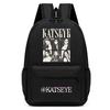 60123-4 KATSEYE Mochila Estampada Impermeable Escolar Para Niños
