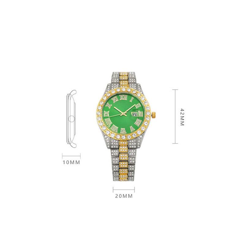 Fashion Roman-style Ladies' Watch with Date Display Quartz Watch Analogue Watch Ladies' Wristwatch Student Watch