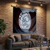 Bold Ajax Amsterdam Spirit Tapestry Playroom Tapestry, Accessories for Bedroom,Livingroom, Dormitory Room Wall Decor Fan Birthday Gifts
