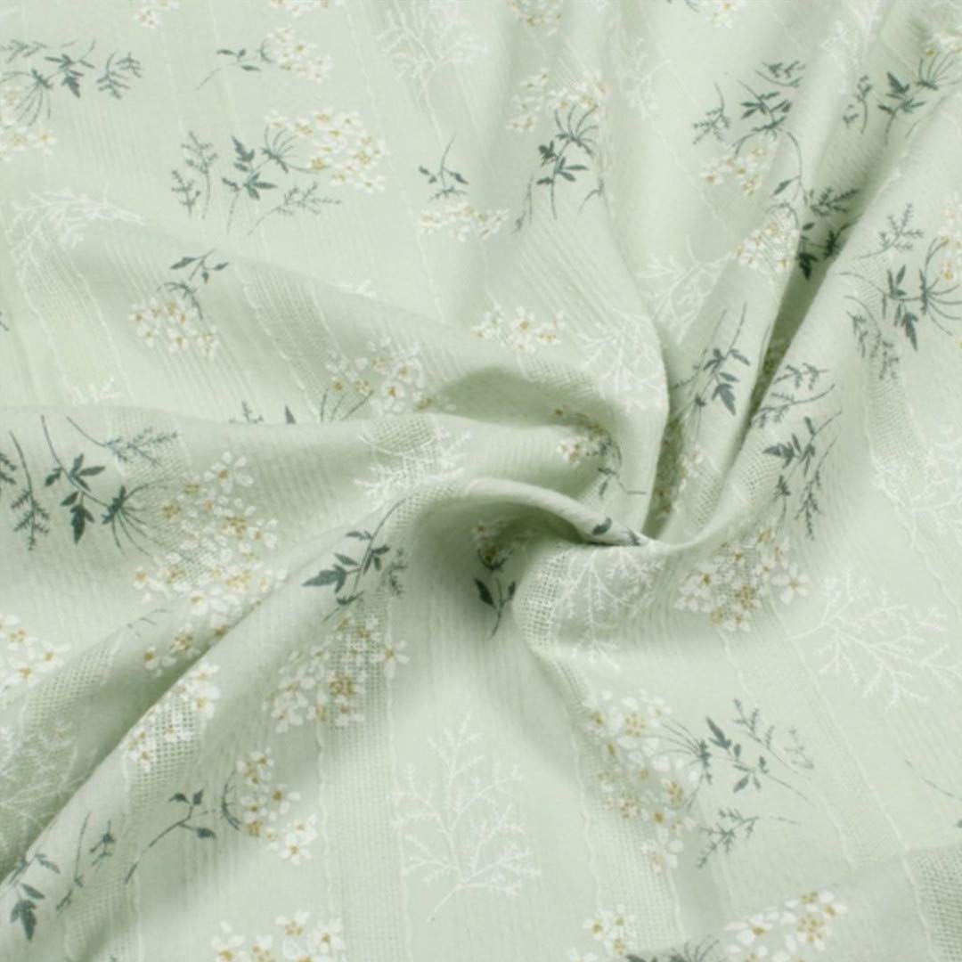 

Wdlife Lace Embroidered Gauze Stylish Handmade Cute and Handmade DIY Printed Jacquard Floral for Adult and DIY 2m Long Fabric, Fabric, Fabric, 100%