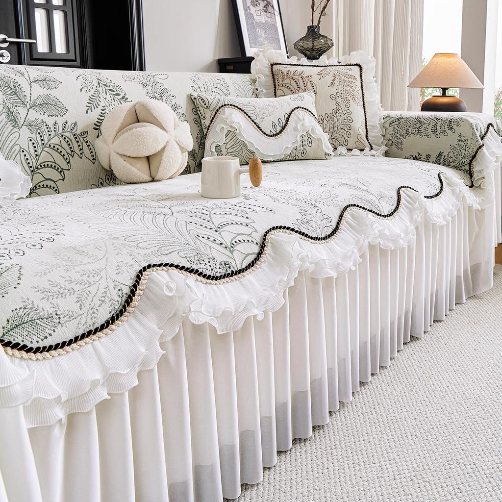 A Whole Light Luxury Four-season Universal Chenille Sofa Cover 2025 New Dust-proof and Cat-proof Sofa Cover Blanket