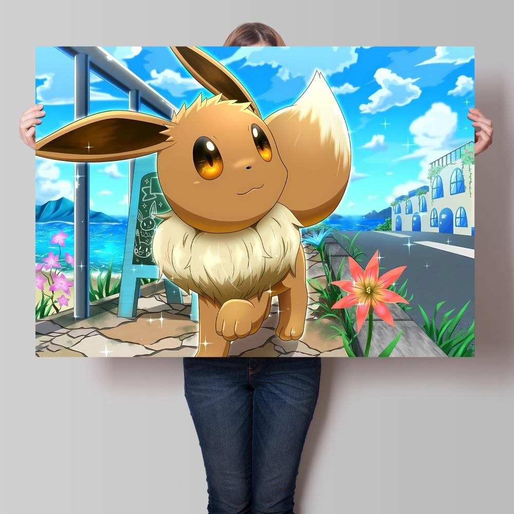 Posters and Prints  Canvas Paintings Pikachu Cute Wall Pictures Room Home Decorative Birthday Gifts Kids Action Figures