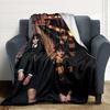 Custom Name Alien Face Close-Up Blanket for Couch & Bed, Plush Cozy Fuzzy Blanket Super Soft & Warm Blankets for Fall and Winter. 090880