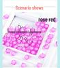 White Acrylic Cube Beads for DIY Beading Tissue Box