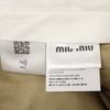 MIUMIU Beige MG1946 22 year made chino cargo pants skirt 40S beigeUsed