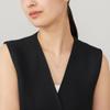 Vendome Aoyama K18YG Blue Topaz Shell Necklace AGVN669343BT [Official]