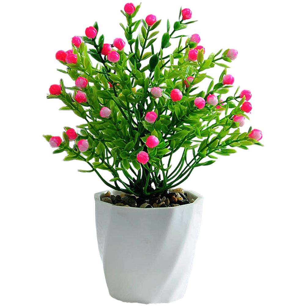

Desk Decor Artificial Acacia For Home Decor Realistic Leaves Acacia Beans Detail Indoor Decoration Small Space Friendly розовый