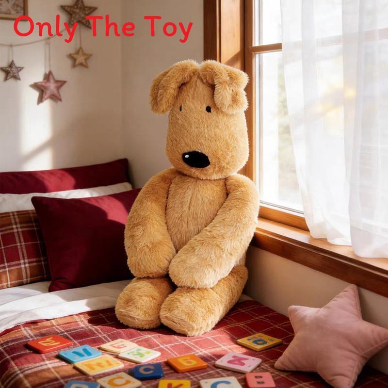 

Plush Bear Toy For Kids With Pp Cotton Filling Gift For Birthdays Dog,25cm