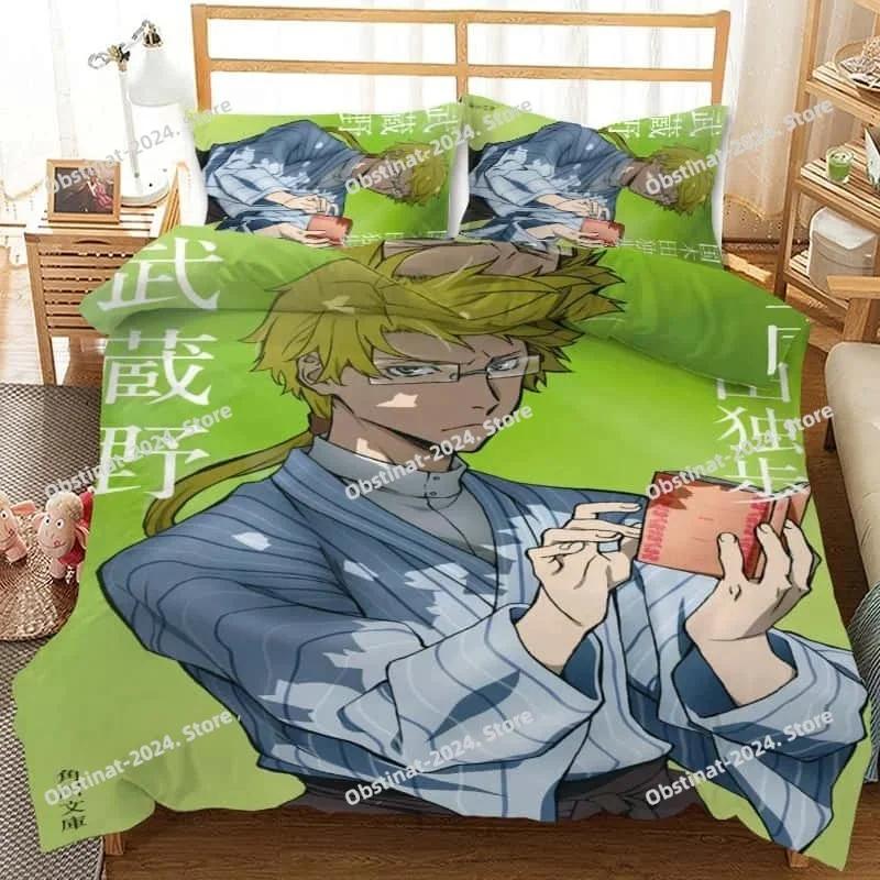 3D Cartoon Duvet Cover Set Bungo Stray Dogs Tales of the Lost Bedding Sets Comforter Duvet Cover Pillowcase For Home Textiles