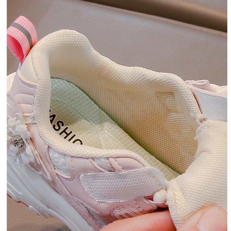 Spring New Lightweight and Comfortable Soft Sole Girls' All-match Non-slip Wear-resistant Sports Shoes