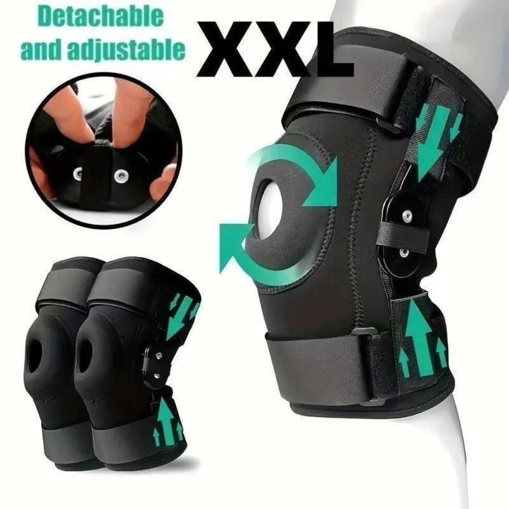 Adjustable Knee Brace Side Stabilizers Knee Protector Hinged Orthopedic Knee Brace Men