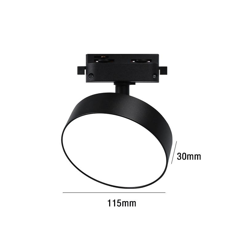 3-wire Long track lighting AC110V 220V LED Fill Light Live Linear Lamp LED Grille Guide Lamp 10W 20W 30W Floodlight Spotlight