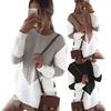 Fall Winter Knit Sweater Women's Long Sleeve Pullover Base Layer Top