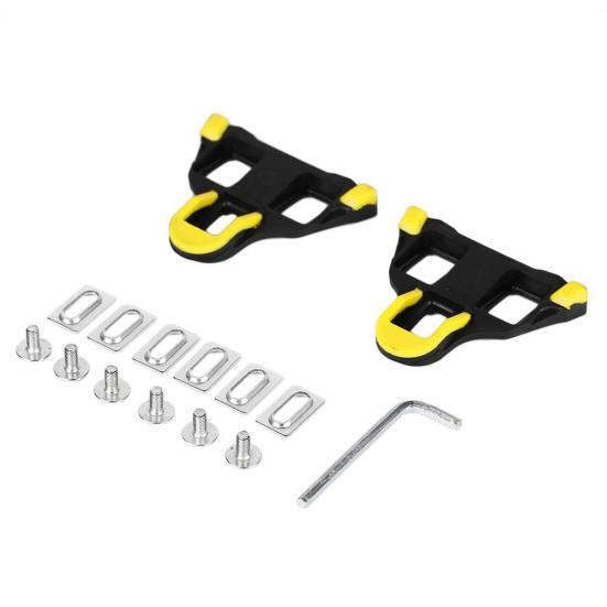 1Set Bicicletă Rutieră Bicicletă Autoblocant Clipless Pedală cu Flotație Set Crampoane pentru Shimano