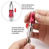 1/4 "Hex Magnetic Screw Drill Tip Drill Screw Tool Durable Locking Bit Quick Change Holder Drive Guide Drill Bit Extensions Bit