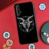 Goat Head Satan For Huawei P30 P20 P40 Lite P60 Pro Nova 5T 12s 12i 11i Y90 Y70 Y60 Y61 Y91 Y72 9 10 SE Case