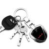1 Pezzo Portachiavi in Metallo e Pelle 3D per Auto Portachiavi Accessori Per Kia Rio 3 K2 Ceed Cerato K3 Sportage 4 Picanto K5 Optima Sorento Forte Stinger