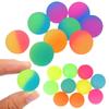 12/24pcs Children Elastic Ball Toys Bouncing balls Rubber Colored Float Ball Indoor Fun Ball Egg Twisting Machine Toy TMZ