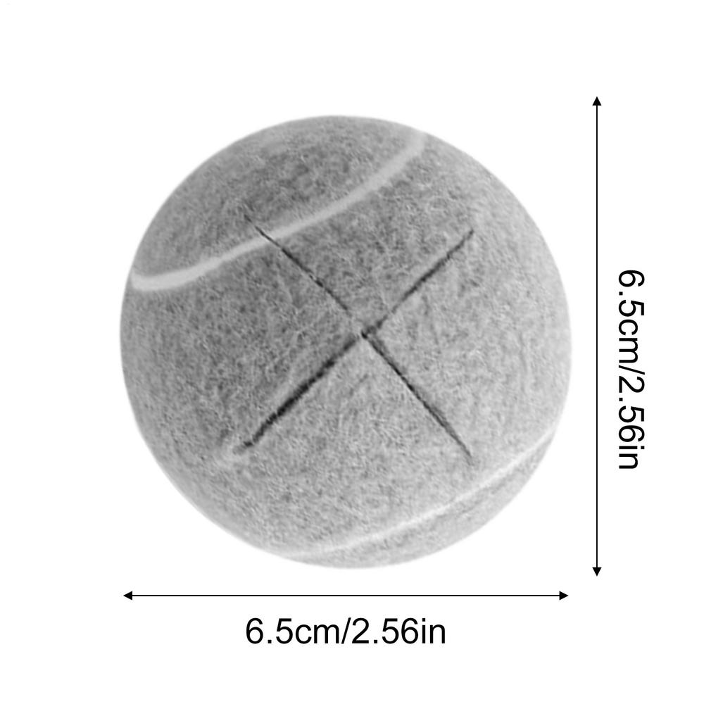 

Тенісні м ячі для ніжок стільців, ніжок меблів, повстяні накладки для захисту підлоги, тихі протиковзкі гумові накладки-ковзалки для спальні, вітальні сірий колір