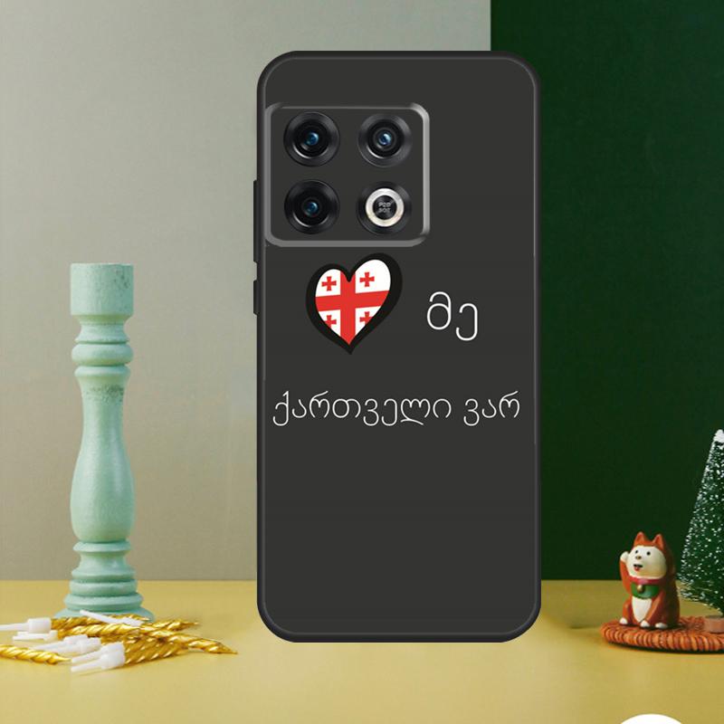 Georgia Flag Case For OnePlus Nord CE 4 2 3 Lite N20 N30 9 10 Pro 8T 9RT 10T 10R 12R 13R 11 12 13 Cover