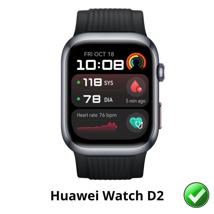 Screen Protector for Huawei Watch D2 [6 Pack] Ultra Thin Resistant Protective Plastic Film Phonillico