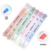 Cat Paw Color-Shifting Highlighter Pen - Double-Ended Fluorescent Marker for Students and Journaling