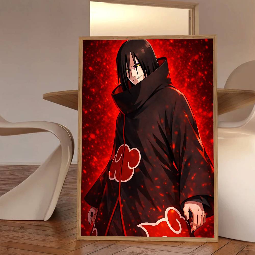 Anime Cool Character O-Orochimaru Posters HD Print Vintage Wall Art Decor for Home Study Room