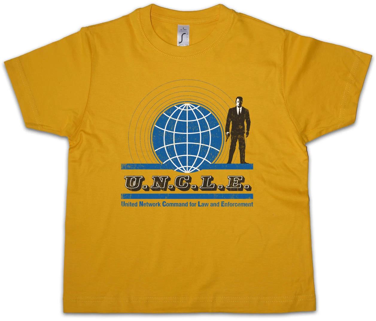 U.N.C.L.E. Kids Boys T-Shirt United Network for Law and Enforcement Codename 130