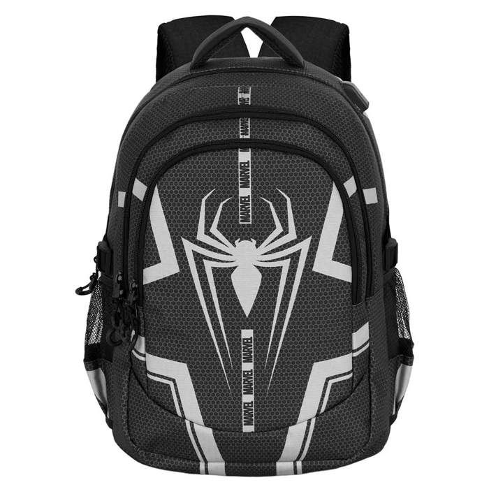Running Backpack PLUS - Spiderman Town - Black - One Size