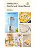 Portable Multi-Function Juicer: Automatic Fruit & Vegetable Blender with Travel Cup