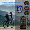 Advanced Cycling Helmet with Build In Turn Signal and Rechargeable LED Light for Clear Signaling During Ride