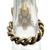Excellent GUCCI Ring ring GG Marmont Flower Bijou Rhinestone Gold series S Used