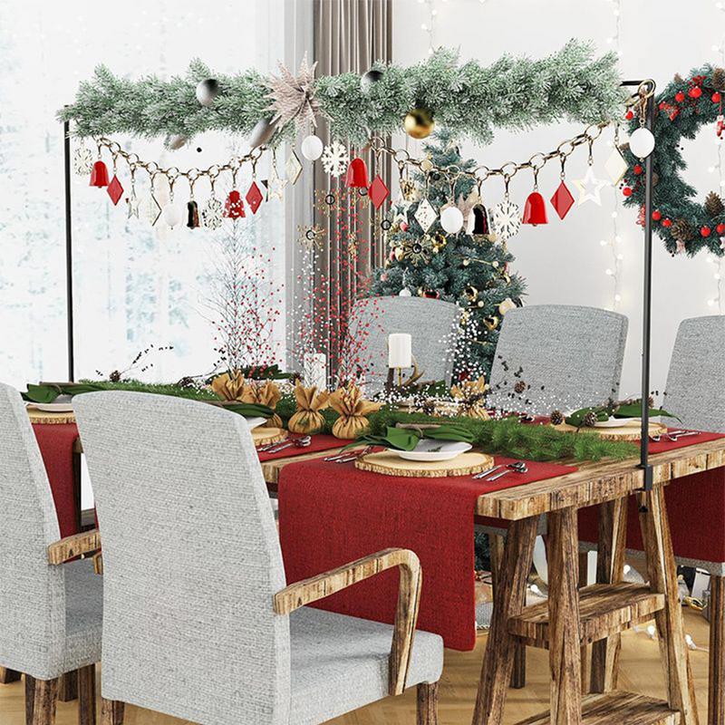 Regulowany Stojak na Stół Uchwyt na Tło Stojak Dekoracja Imprezowa Metalowy Łuk na Balony i Kwiaty Stojak Dekoracje na Urodziny Wesela