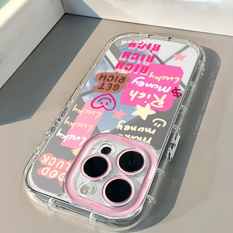 Luxury Makeup Mirror Phone Case Suitable for iPhone 17 16 15 14 13 12 11 Pro/Max/Plus Anti Drop and Shockproof Back Cover