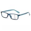 Multifocal Reading Glasses for Men Women Trendy Blue Light Blocking Far Sight Glasses Fashion Small Frame Eyeglasses 0 TO +4.0