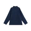 Uniqlo Solid Color Casual Denim Jacket Unisex Jackets Blue 456744-66