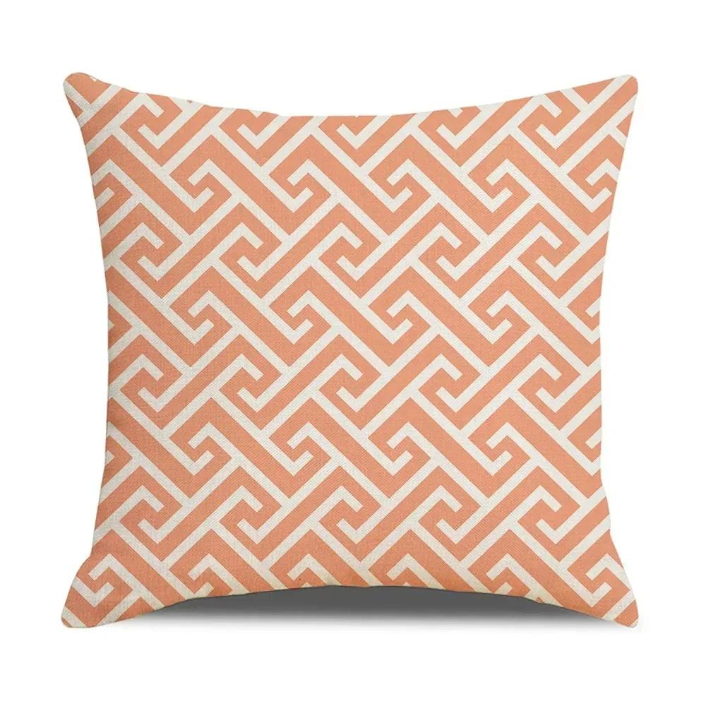 Nordic Geometric Throw Pillow Cover With Short Plush Print Living Room Sofa Decoration Cushion Cover Pillow Covers Decorative