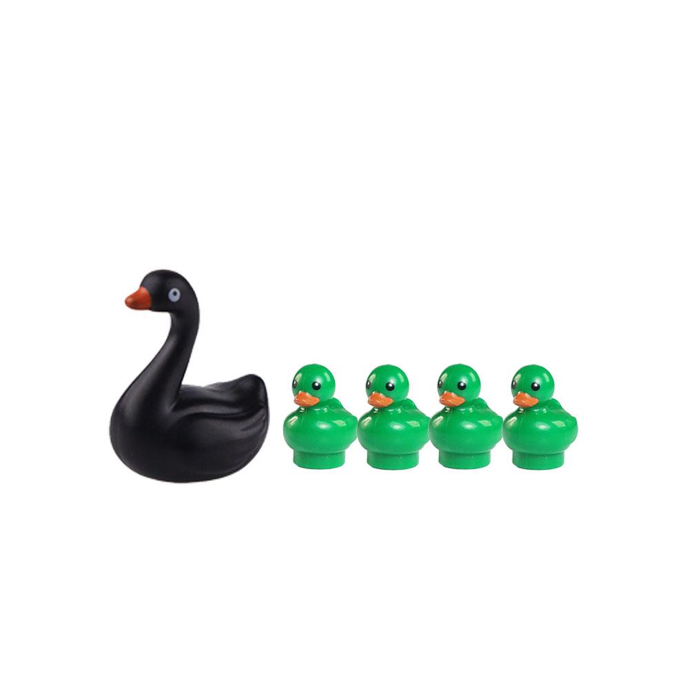 Città Animale Zoo Fattoria MOC Mattoncini Porco Pollo Pecora Coccodrilli Panda Delfino Elefante Gorilla Frutta Aquila Mattoncini Giocattoli A012