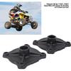 Qiilu Hinterradnabe, 2 Stück 23 Zähne Verzahnung 4 Loch Rad Hinterradnabe Passend für Quad ATV Kart