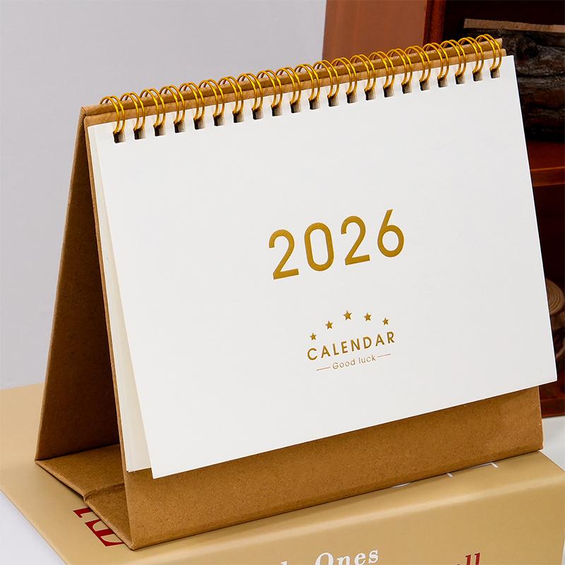 New 2026 Desk Calendar Annual To Do List Monthly Daily Planner Time Management Book