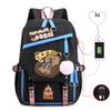 Kapibara fun peripheral printing new schoolbag cute cartoon primary and secondary school students spine backpack