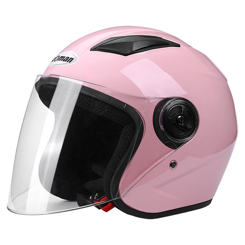 Motorcycle Helmet Electric Vehicle Helmet Cycling Safety Helmet Unisex Half Helmet 268