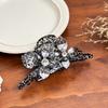 Elegant Oversized Floral Acetate Hair Claw Clip For Sophisticated Women In Spring 2024